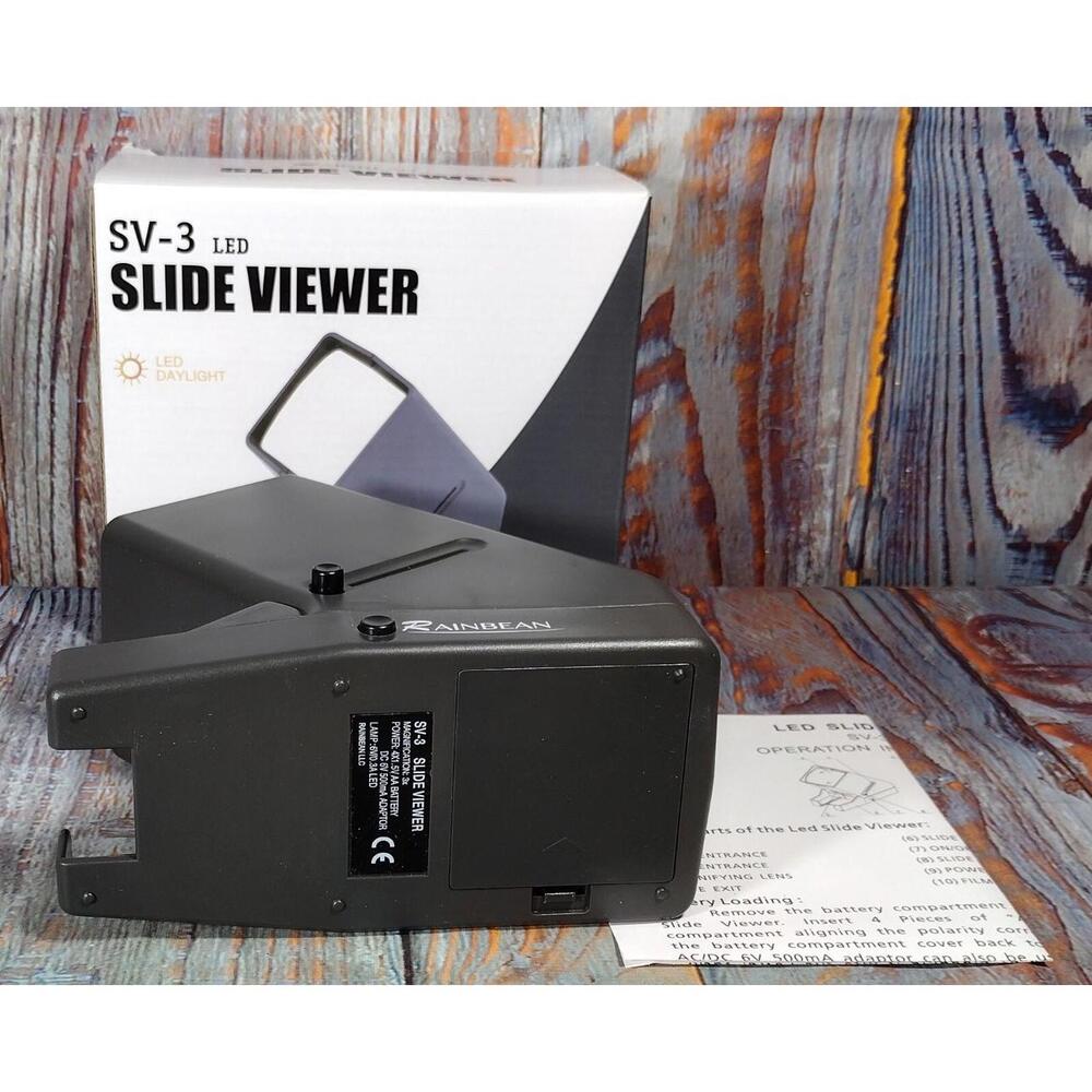 SV-3 LED Slide Viewer with‎ 3X Magnification and LED Daylight - Picture 13 of 16